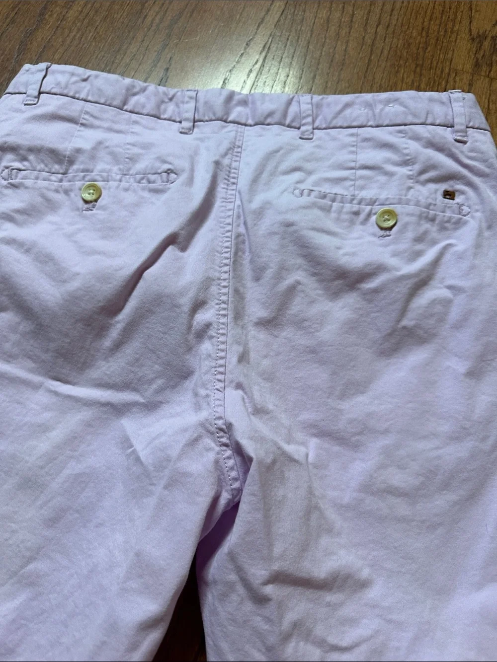 Scotch & Soda Men’s Lavender Flat-Front Shorts